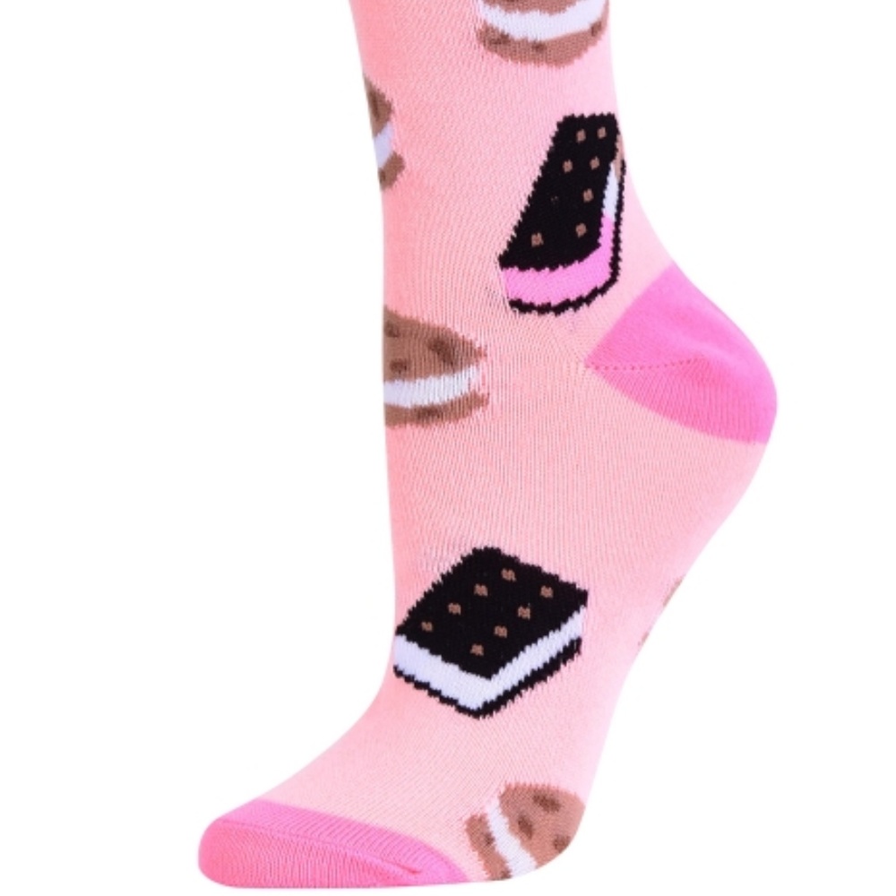 WOMEN'S ICE-CREAM NOVELTY CREW 2 PACK